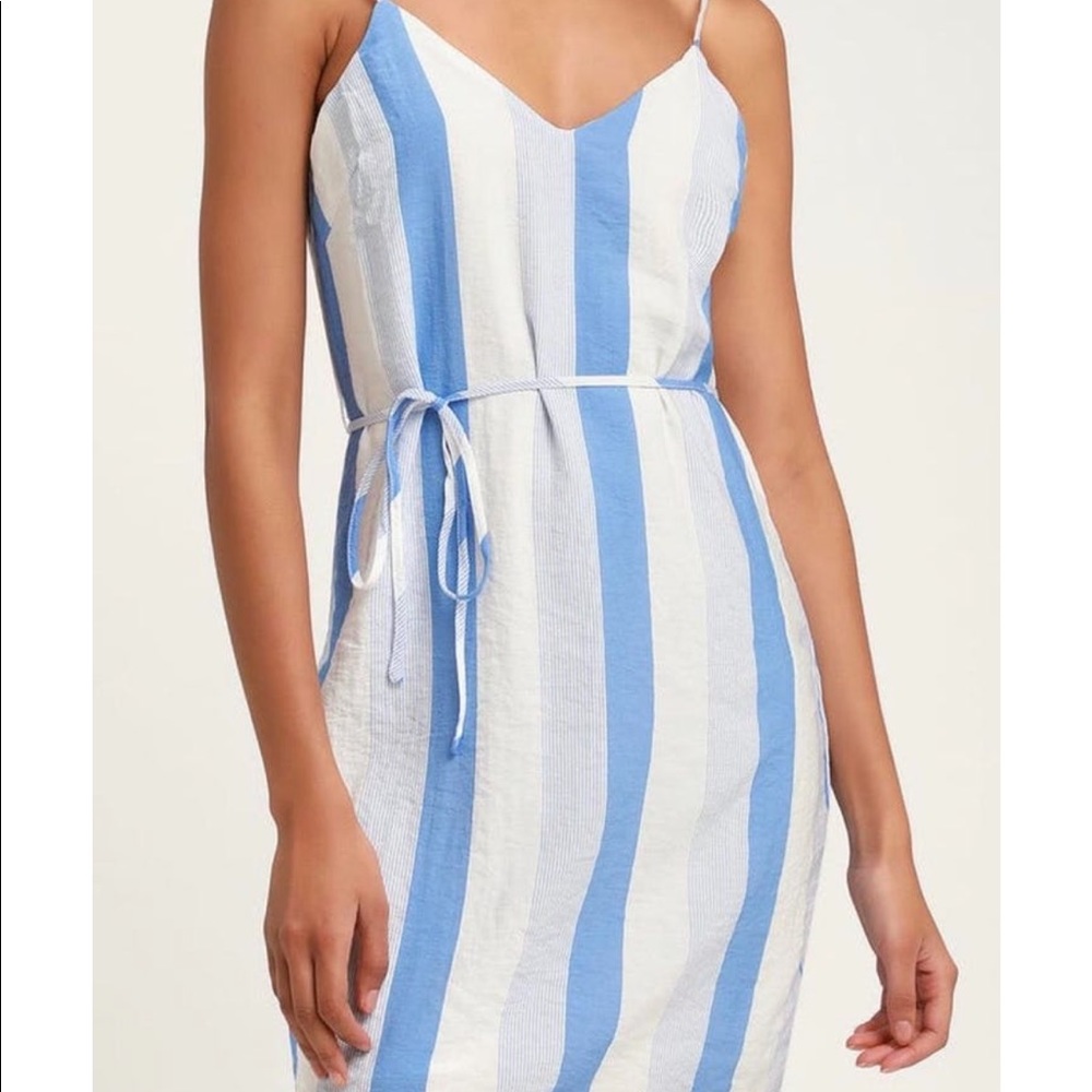Lulus striped lightweight Dress